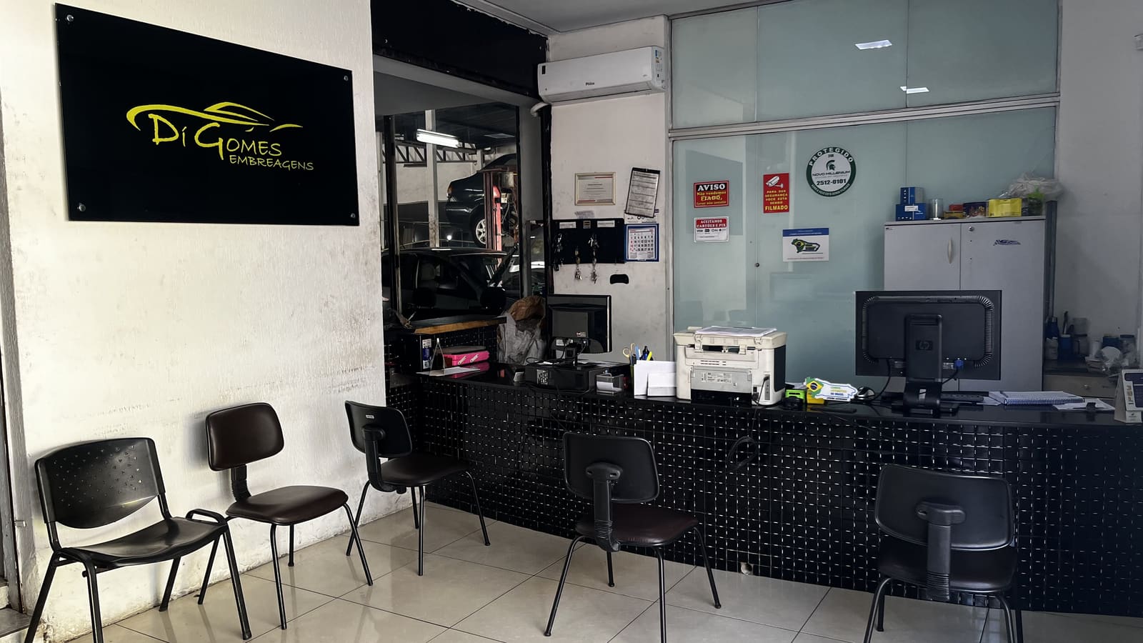 Recepção da Di Gomes Embreagens